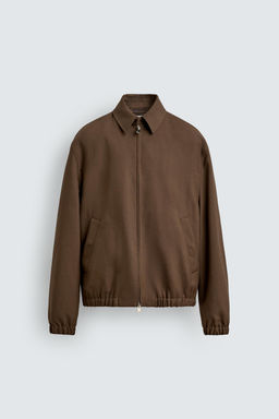 CAZADORA REGULAR FIT 100% LANA / Marr?n - Zara фото 7