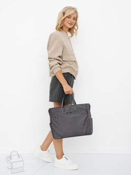 Сумка дорожная 90285-5D gray Daodaisho - S-style фото 8