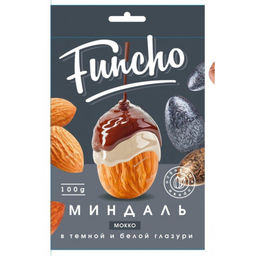 Драже ФАС Миндаль вкус Мокко в глазури вес 100 г*18 шт (Восточный букет)