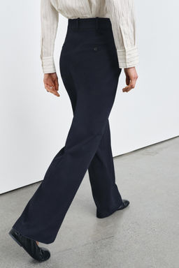 PLEATED WIDE-LEG TROUSERS ZW COLLECTION - Zara фото 12