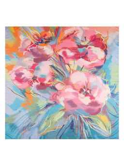 Платок жен. шелк+хл 110х110 DR22-8393-05 - Eleganzza фото 4