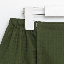 Полотенце вафельное Экономь и Я Килт 75х144 см, цв.хаки, 100%хл, 200 г/м2  фото 2