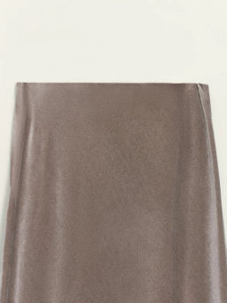 Юбка миди из бархата / Zarina