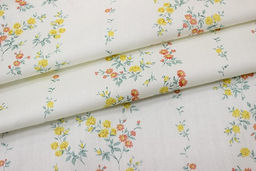 Сатин Канти - цветочные дорожки, (комп), ш.2.35м, хлопок-100%, 120гр/м.кв - Купава фото 3
