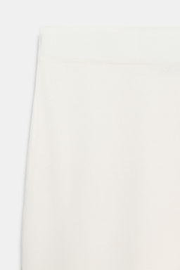 FALDA MIDI PUNTO FINO / Blanco - Zara фото 8