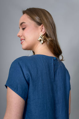 Платье  100% лен