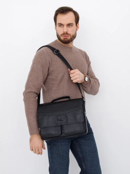 Портфель 2085-1TR black Tough Ruder