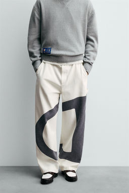 CHAMPION® X ZARA CONTRAST LOGO TROUSERS фото 12