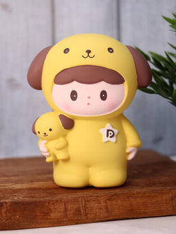 Копилка Family dog, yellow (17,5 см), пластик