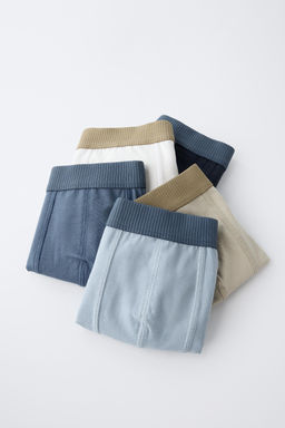 6-14 YEARS/ FIVE-PACK OF PLAIN BOXERS - Zara фото 6