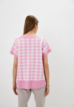 Жилет с орнаментом гусиные лапки - Incity фото 19