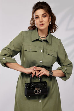 Платье LADY SECRET 3768 оливковый