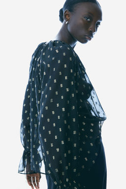 Blusa brillante de plumeti - H&m фото 4