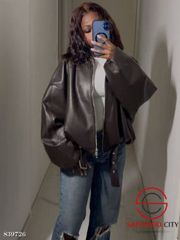 Кожаная весенняя куртка - Bruno фото 2