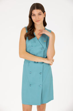 U. S. Polo Assn Женское мятное тканое платье - U.s. polo assn фото 16