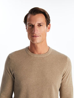 Bisiklet Yaka Erkek Triko Kazak