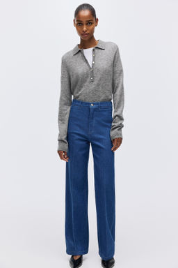 Straight High Jeans - H&m фото 4