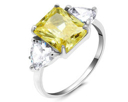 Кольцо из серебра крайола циркон, Эмилия