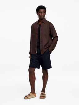 Camisa de lino holgada - H&m фото 3