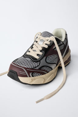 MESH SPORTS TRAINERS - Zara фото 3