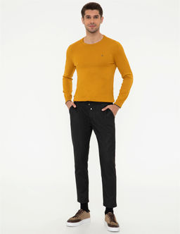 Safran Slim Fit Bisiklet Yaka Basic Triko Kazak - Pierre cardin фото 4