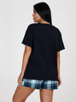 641 шорты Пижама (Синяя клетка) - А-дина фото 5