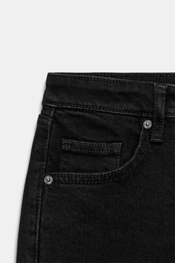 JEANS TRF CROPPED FLARE TIRO ALTO / Negro - Zara фото 9