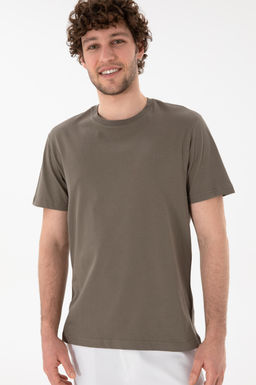 Erkek Regular Fit Bisiklet Yaka Vizon Basic Ti__rt Sepette S_rpriz _ndirim - U.s. polo assn фото 4