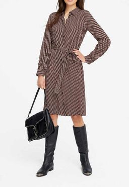 Платье, коричневое