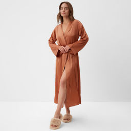 Халат домашний женский KAFTAN Terracotta, размер 52-54