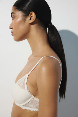 Sujetador acolchado de encaje con aros - H&m фото 3