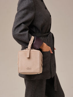 Замшевая сумка Quadra DBR 30989 ваниль  фото 4