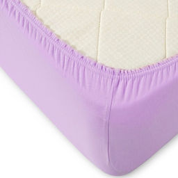 Простыня на резинке Купу-купу, 160х200х20 см, сиреневый, трикотаж - Kupu-kupu фото 4