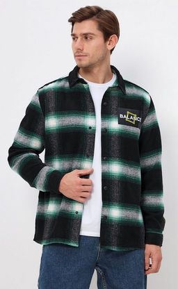 Рубашка фланель TP321-0480 green - Primm фото 2