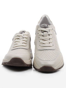 03-C210-2A BEIGE Кроссовки летние женские (натуральная кожа)
