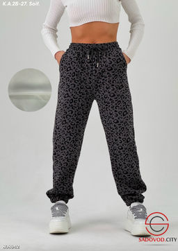 штаны с начесом женские