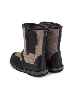 Сапоги мужские войлочные Мансур, на липучках, войл. подошва