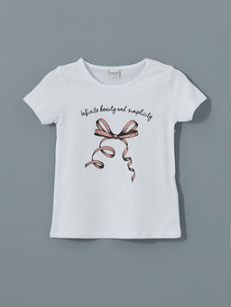 Bisiklet Yaka K?z ?ocuk Ti??rt ve ?ort