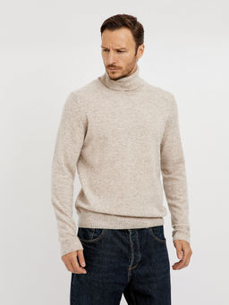 водолазка мужская базовая из шерсти - Glenfield фото 3