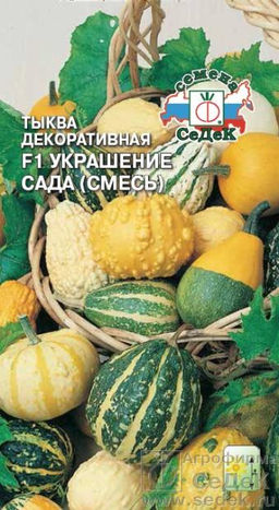 Тыква Украшение сада, смесь 1гр (с)