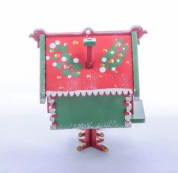 Елочные игрушки: Избушка на курьих ножках 6017 - Idh фото 4