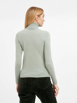 водолазка женская из шерсти приталенного силуэта - Glenfield фото 6