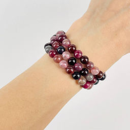 Бусины для украшений из Шпинели микс (52 бусины) 39 см