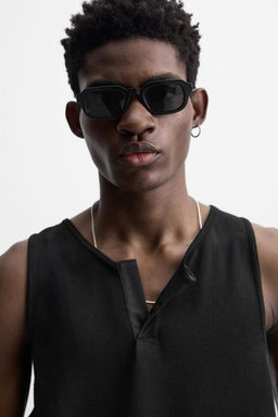 SEMI-SHEER TANK TOP - Zara фото 6