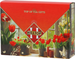 HILLTOP. 8 марта. Конверт Окно с тюльпанами 100 гр. карт.упаковка