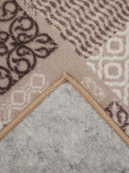 Палас прямоугольный «Витебские ковры», размер 200×400 см, коричневый