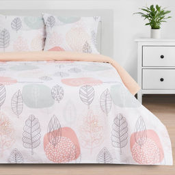 Постельное бельё Этель евро Leaves 200*217 см,240*220 см,70*70 см -2 шт