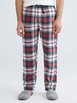 Standart Kal?p Ekose Erkek Pijama Alt