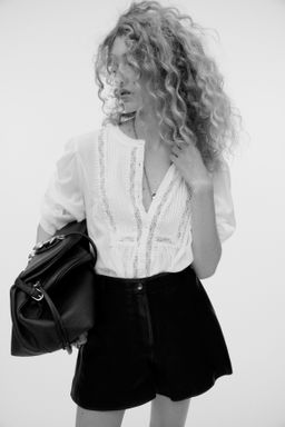 Blusa con jaretas - H&m фото 3