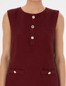 Vi_ne A Kesim Dokuma Elbise - Pierre cardin фото 5